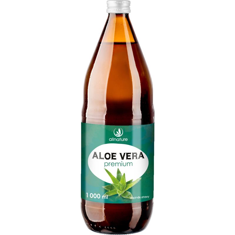 Allnature Aloe Vera Premium 100% šťáva 1000 ml