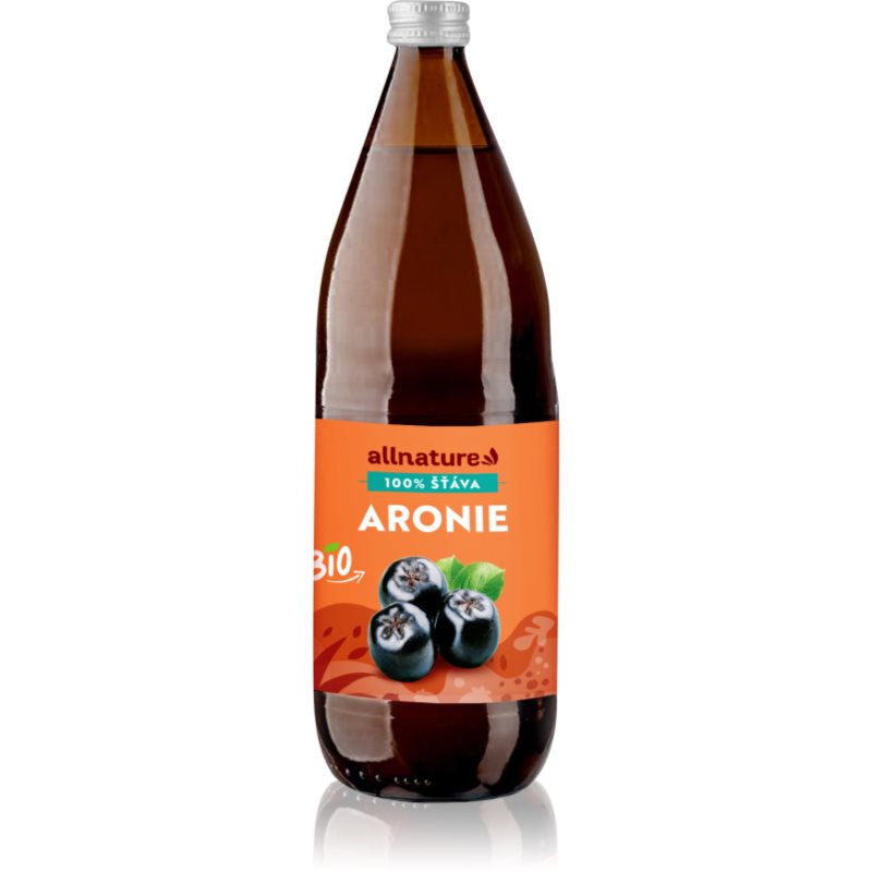 Allnature Arónia Premium BIO 100 % šťava v BIO kvalite 1000 ml kúpite na Notino.sk