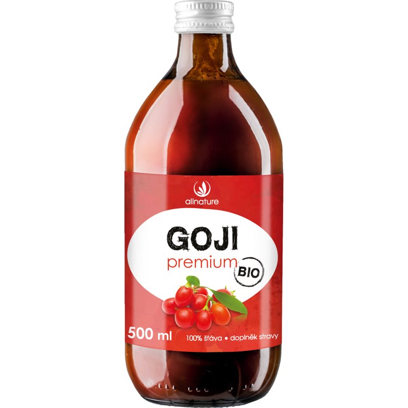 Allnature Kustovnica čínska Goji Premium BIO 100 % šťava v BIO kvalite 500 ml kúpite na Notino.sk