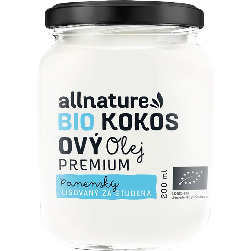 Allnature Kokosový olej panenský BIO 200ml koupíte na Notino.cz