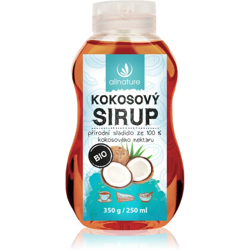 Allnature Kokosový sirup BIO 250 ml koupíte na Notino.cz
