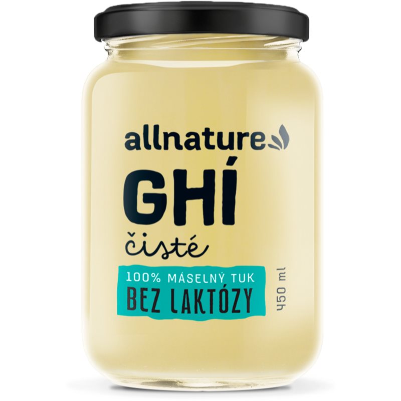 Allnature Ghí přepuštěné máslo 450 ml