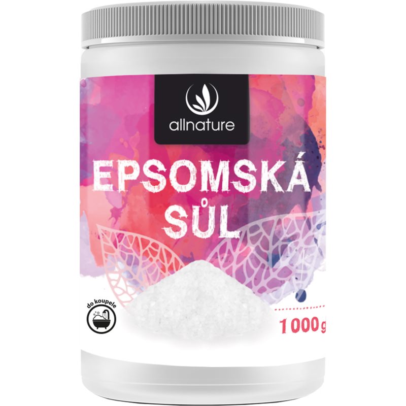 Allnature Epsom salt sol za kopel 1000 g