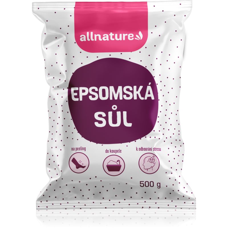 Allnature Epsom salt Badesalz 500 g