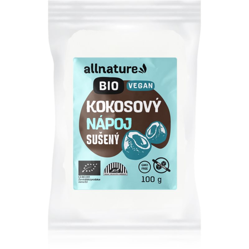 Allnature Kokosový nápoj sušený BIO kokosové mléko v prášku 100 g