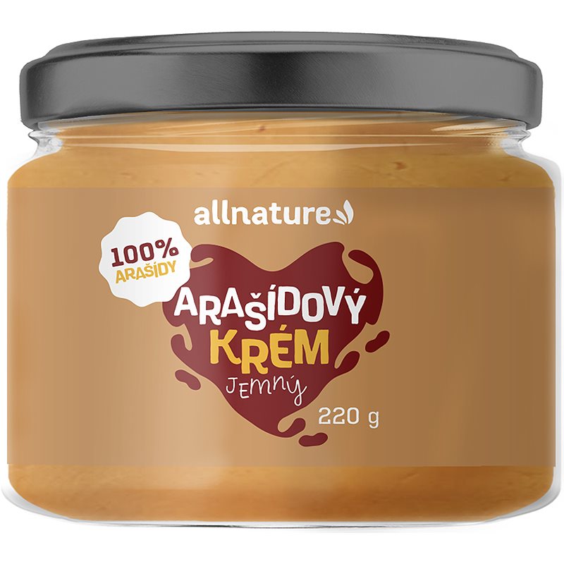 Allnature Arašídový krém jemný 220 g koupíte na Notino.cz