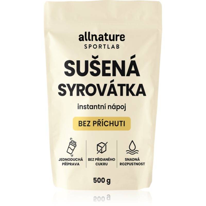 Allnature Sušená syrovátka bez příchuti 500g koupíte na Notino.cz