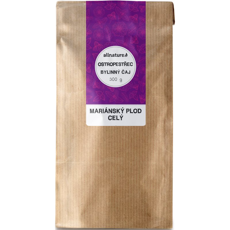 Allnature Ostropestřec plod sypaný čaj 300 g