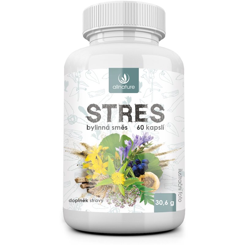 Allnature Stres bylinný extrakt cps.60 koupíte na Notino.cz