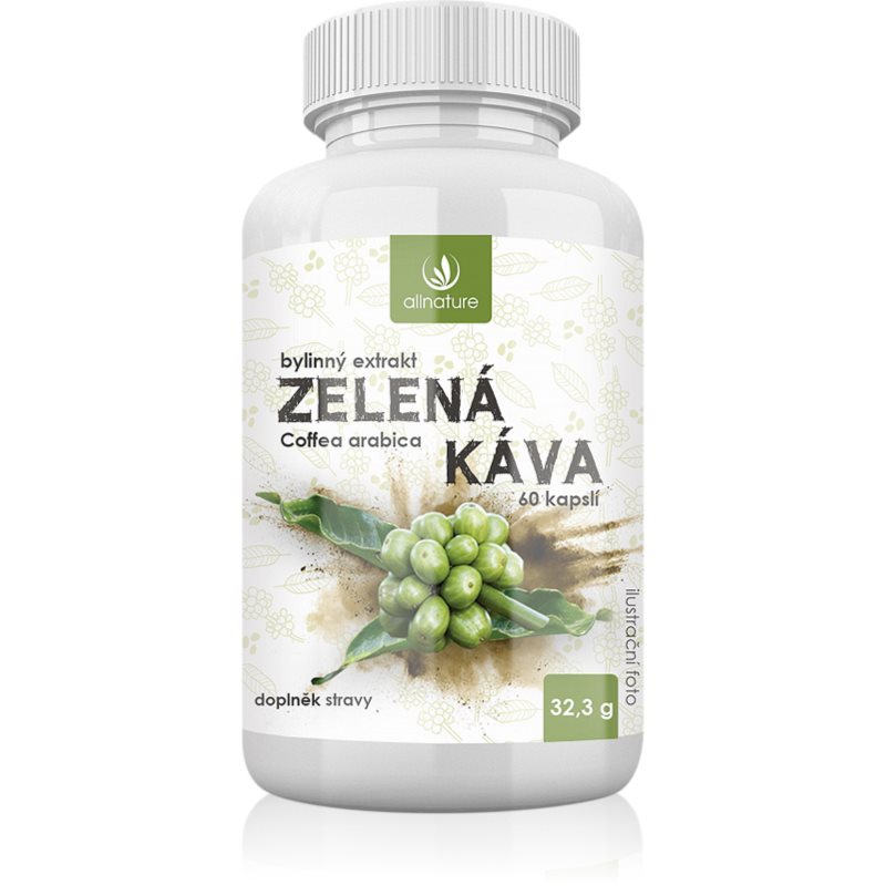 Allnature Zelená káva bylinný extrakt cps.60 koupíte na Notino.cz