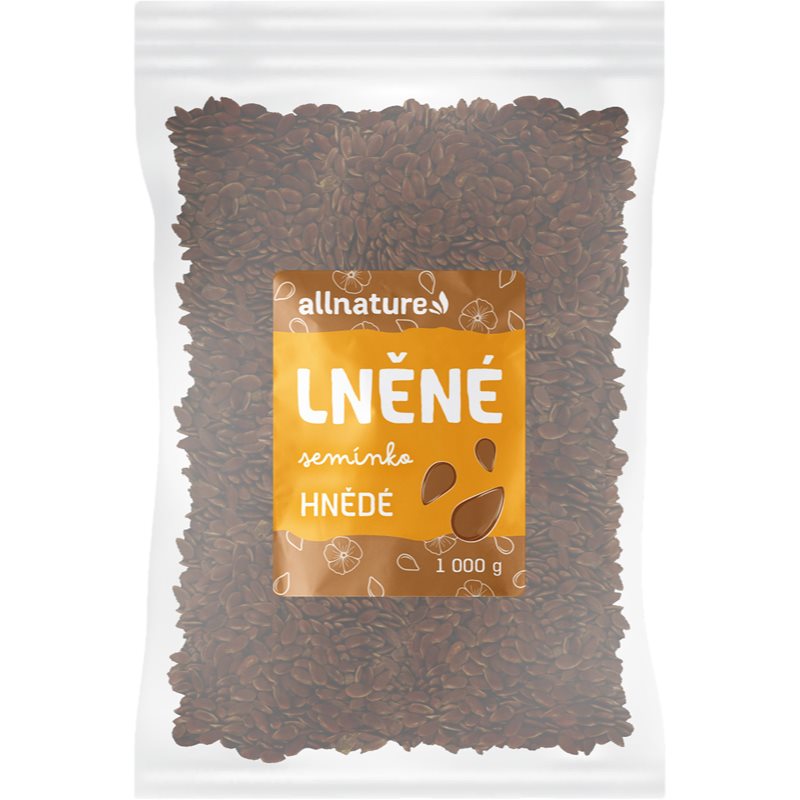 Allnature Ľanové semienko hnedé semienka 1000 g