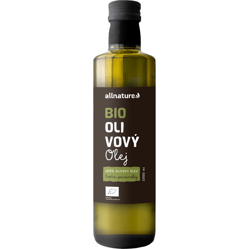 Allnature Olivový olej Extra panenský BIO olivový olej v BIO kvalitě 1000 ml