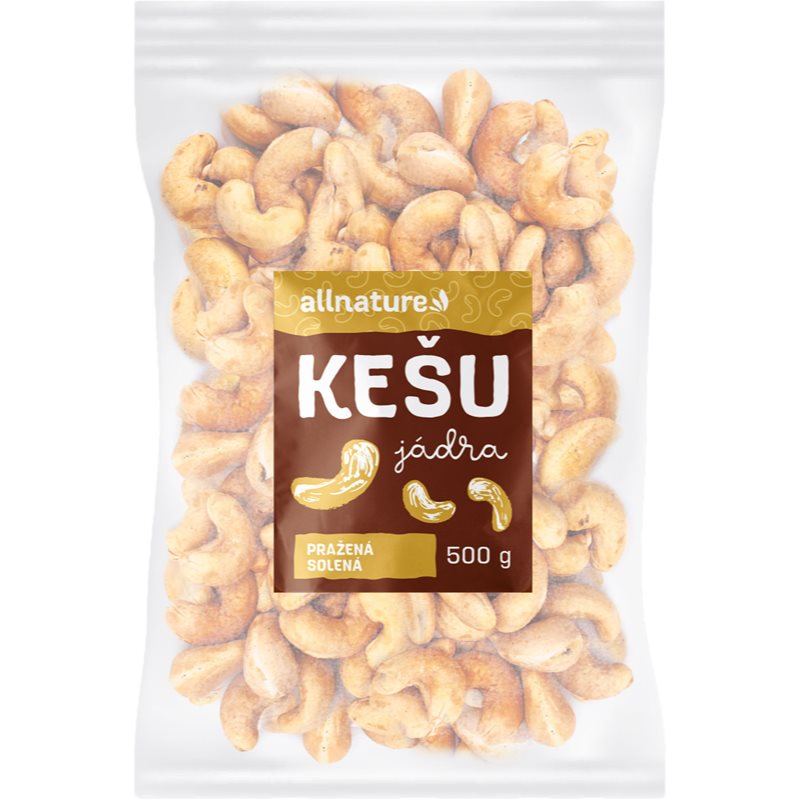 Allnature Kešu pražená solená 500g koupíte na Notino.cz