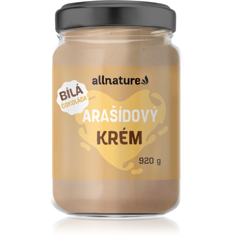 Allnature Arašídový krém s bílou čokoládou ořechová pomazánka s čokoládou 920 g koupíte na Notino.cz