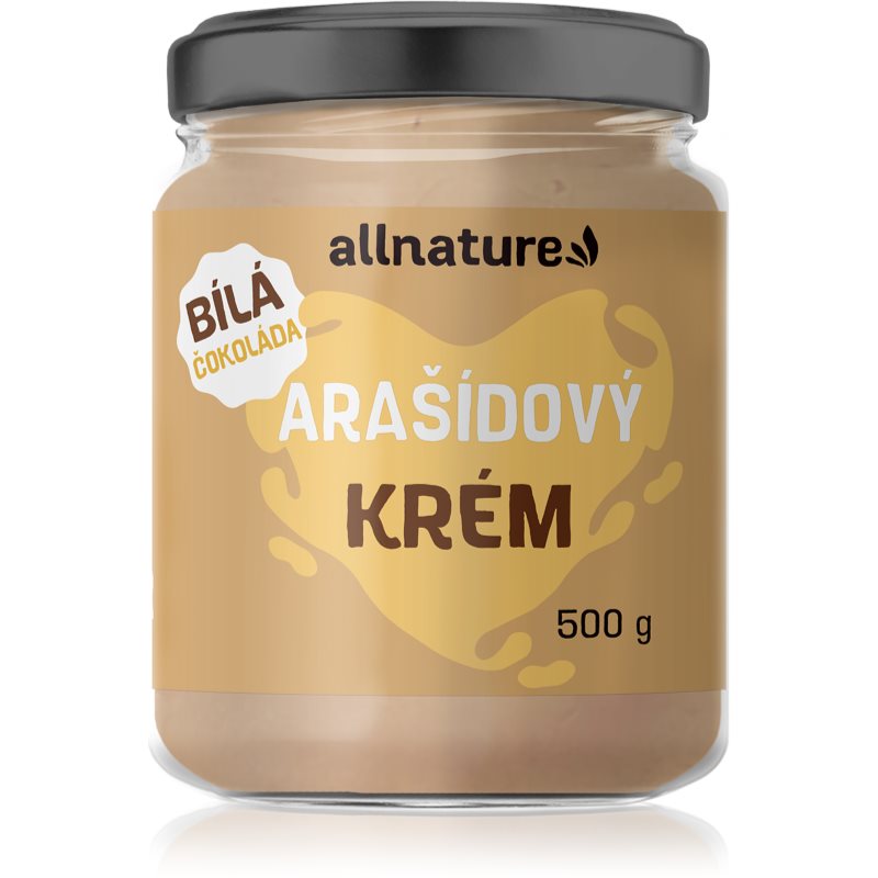 Allnature Arašídový krém bílá čokoláda 500g koupíte na Notino.cz