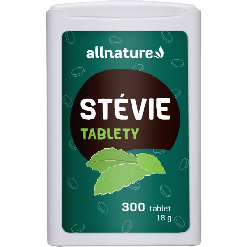 Allnature Stévia tablety prírodné sladidlo 300 tbl