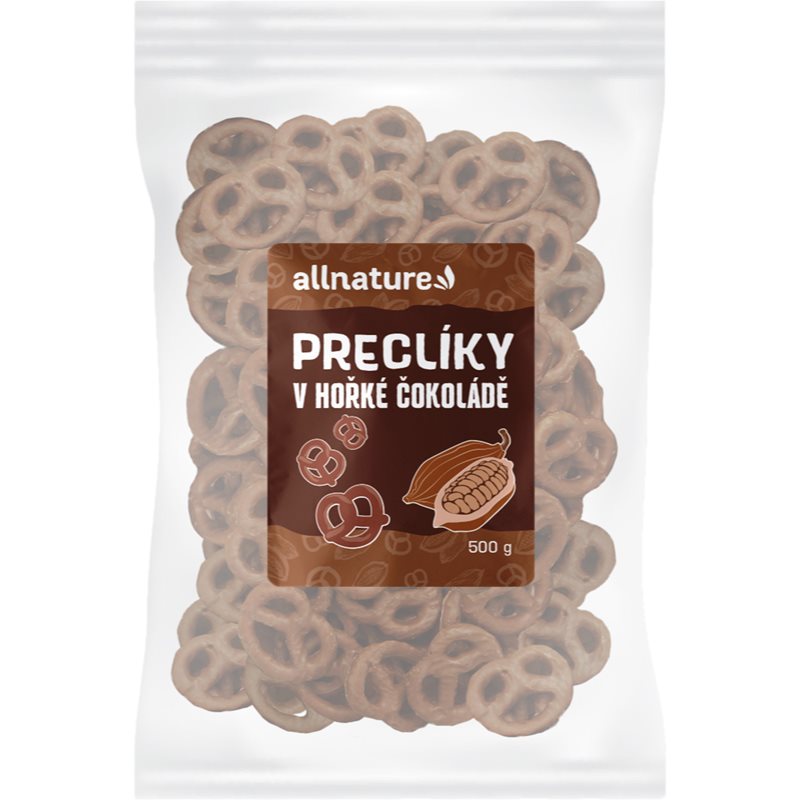 Allnature Praclíky v tmavej čokoláde praclíky v poleve 500 g kúpite na Notino.sk