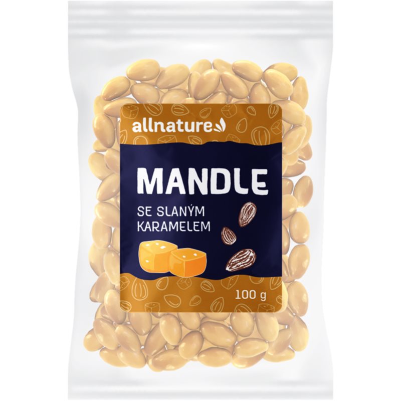 Allnature Migdały ze słonym karmelem orzechy w polewie 100 g