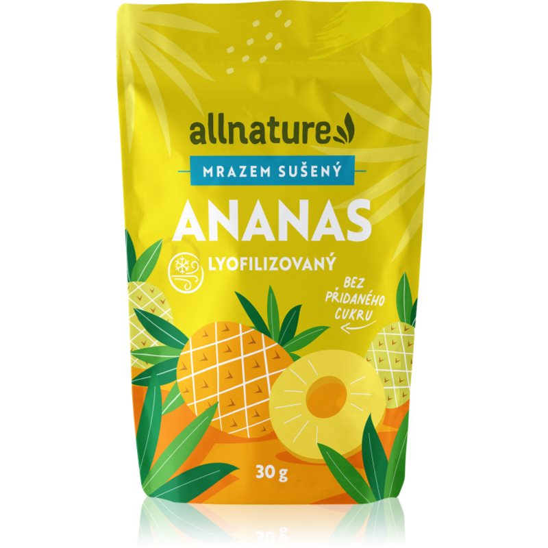 Allnature Ananás mrazom sušený mrazom sušené ovocie 30 g kúpite na Notino.sk