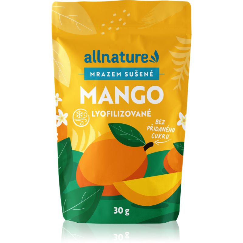 Allnature Mango mrazom sušené mrazom sušené ovocie 30 g