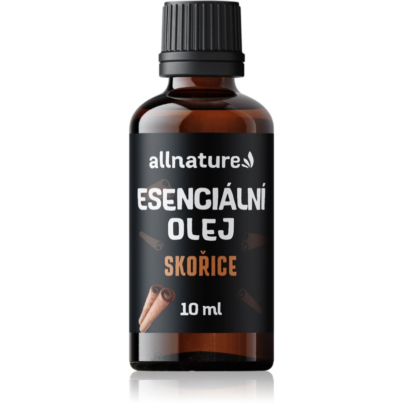 Allnature Esenciální olej skořice esenciálny vonný olej s povzbudzujúcim účinkom 10 ml