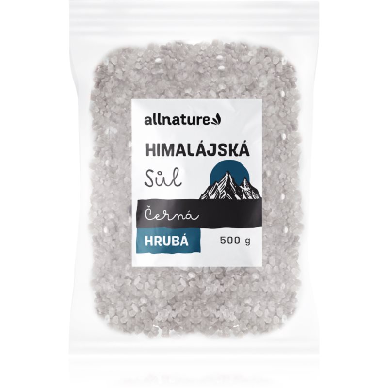 Allnature Himalájská soľ čierna hrubá kuchynská soľ 500 g