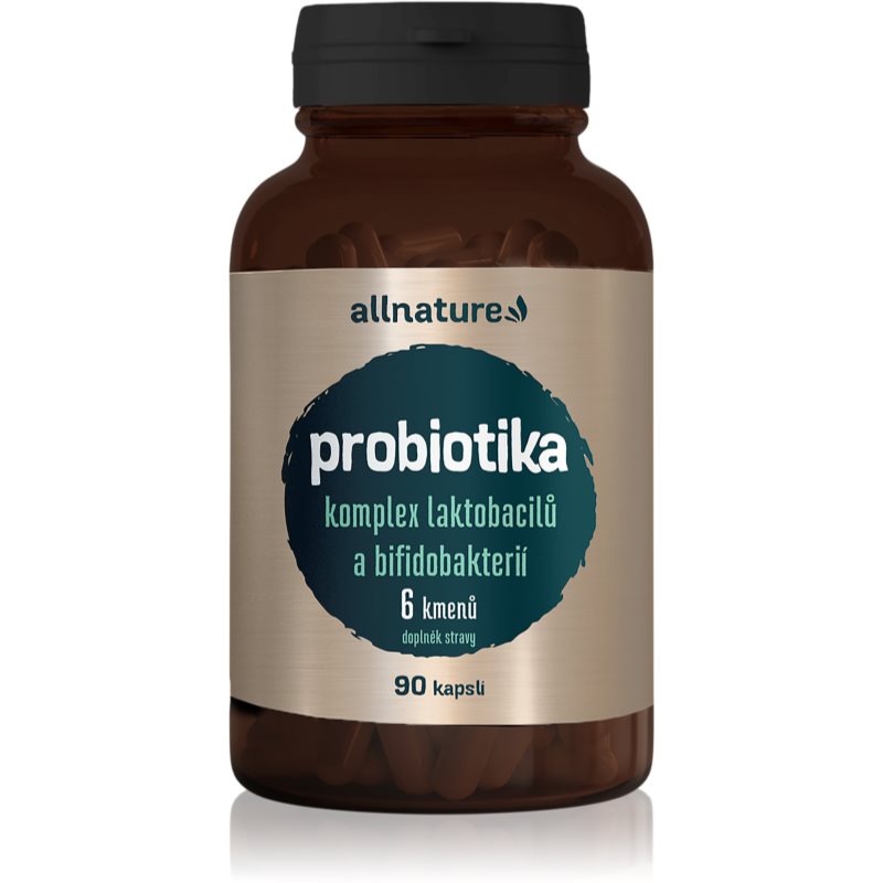 Allnature Probiotika Komplex laktobacilů a bifidobakterií kapsuly na podporu trávenia 90 cps