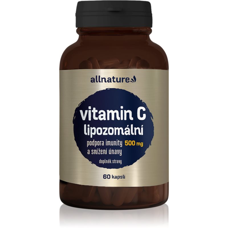 Allnature Lipozomální Vitamin C 500 mg 60 kapslí