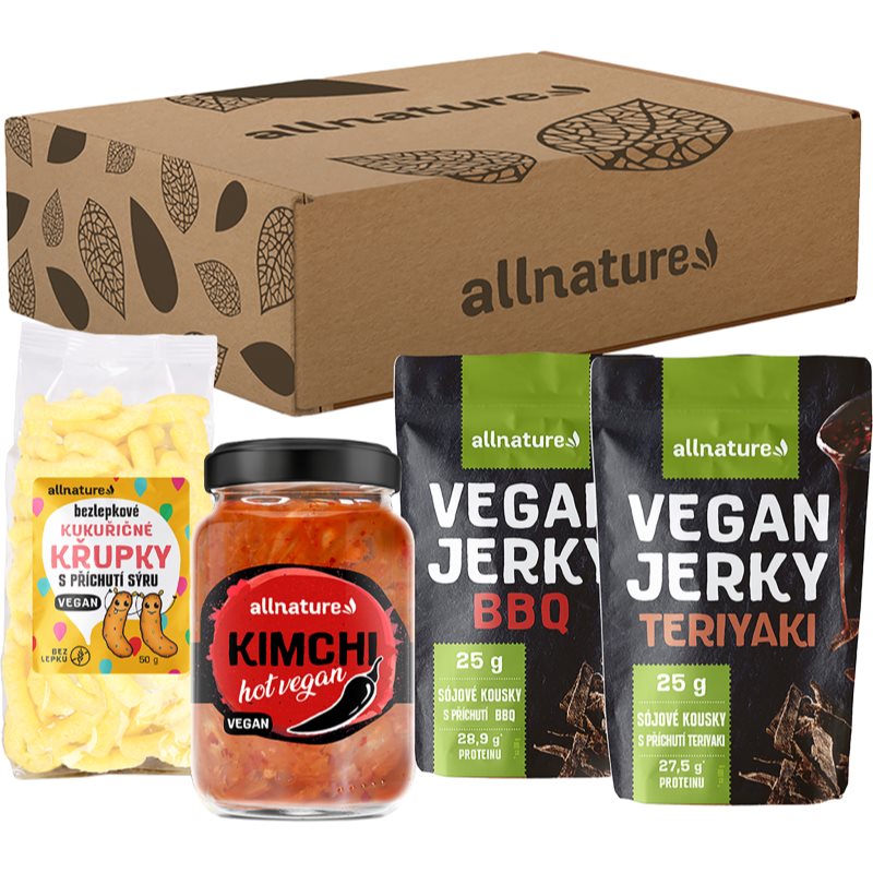 Allnature Balíček Vegan vianočná darčeková sada