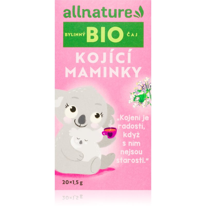 Allnature Kojící maminky bylinný čaj BIO 20x1.5g koupíte na Notino.cz