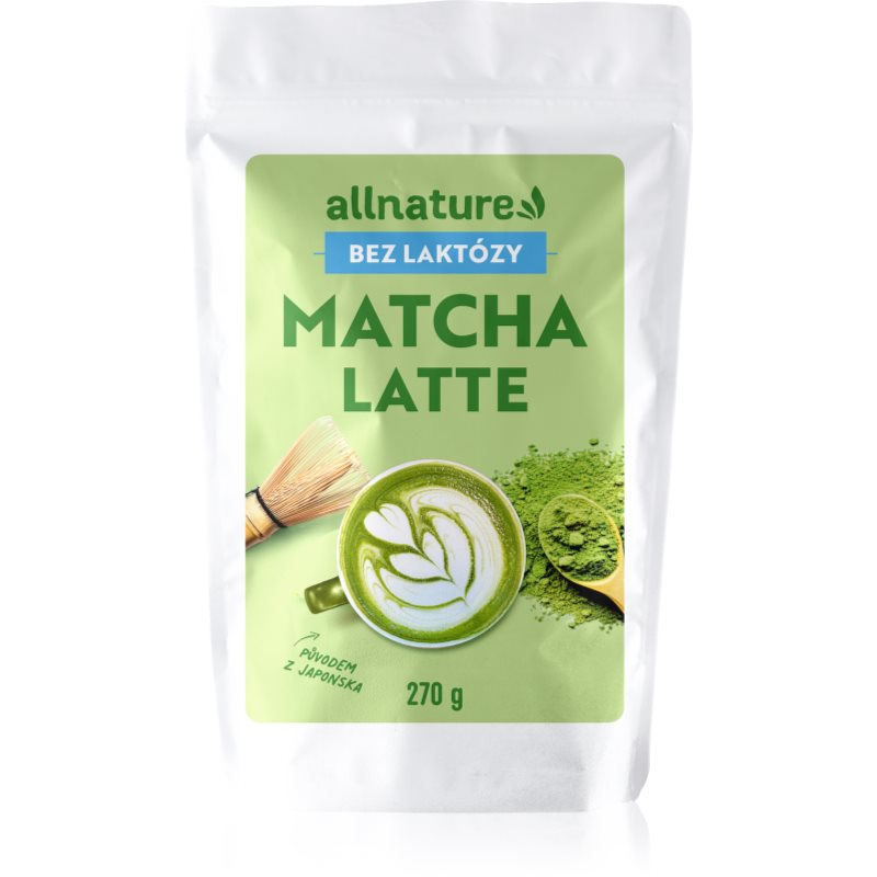 Allnature Matcha latte bez laktózy 270g