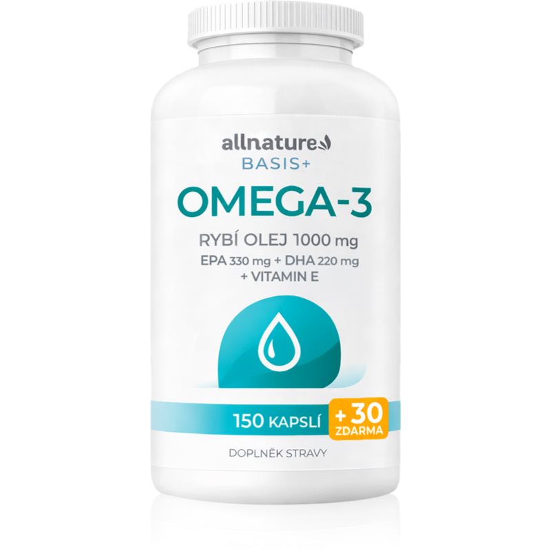 Allnature Basis+ Omega-3 cps.150+30