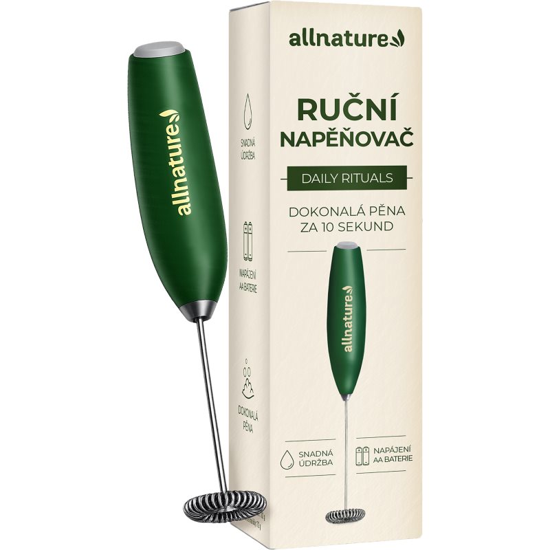 Allnature Ručný napeňovač doplnok na prípravu nápoja 1 ks
