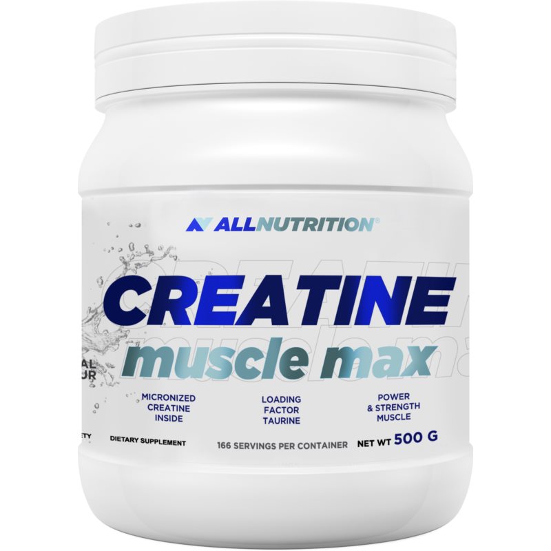 Allnutrition Creatine Muscle Max podpora športového výkonu príchuť Natural 500 g