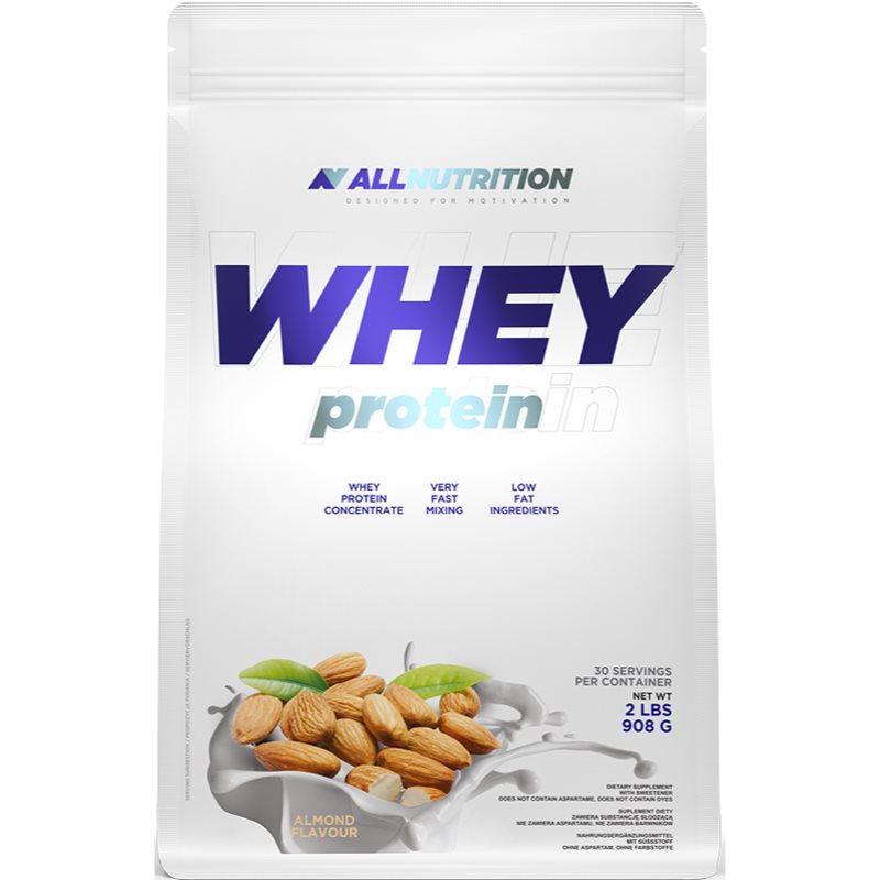 Allnutrition Whey Protein srvátkový proteín príchuť almond 908 g