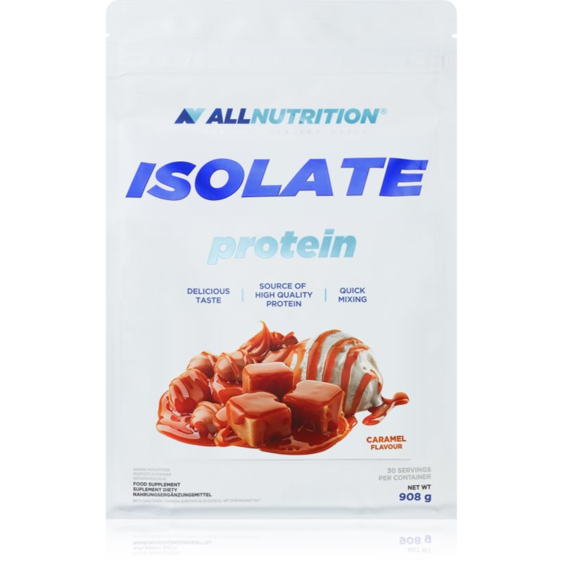 Allnutrition Isolate Protein srvátkový izolát príchuť Caramel 908 g