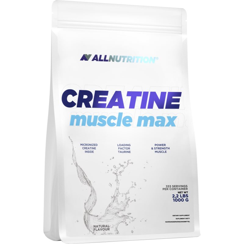 Allnutrition Creatine Muscle Max podpora sportovního výkonu příchuť Natural 1000 g