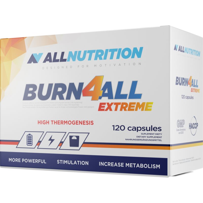 Allnutrition Burn4All Extreme spaľovač tukov 120 cps