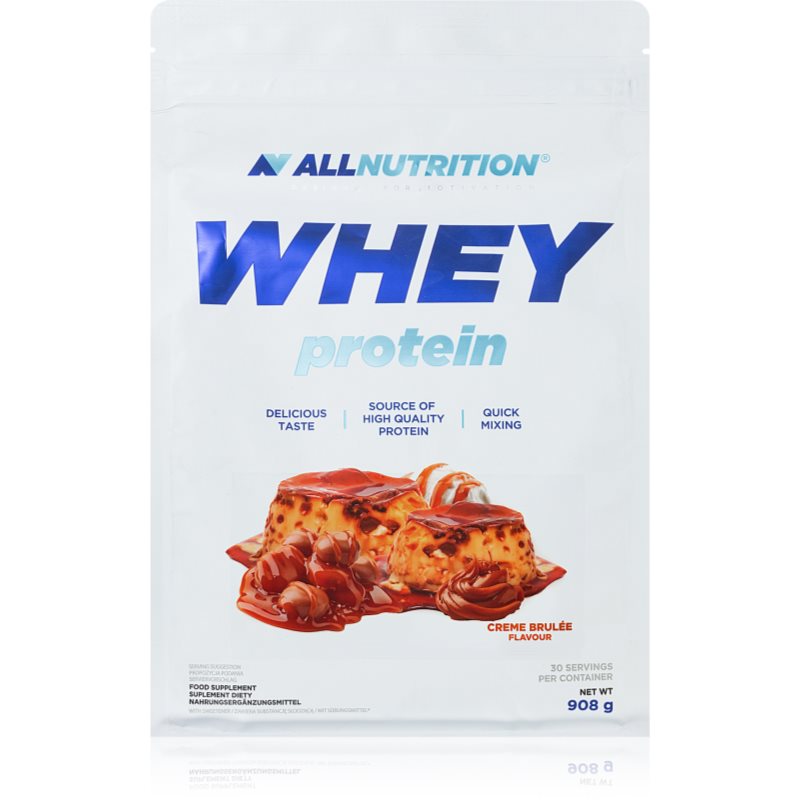 Allnutrition Whey Protein srvátkový proteín príchuť Creme Brulee 908 g