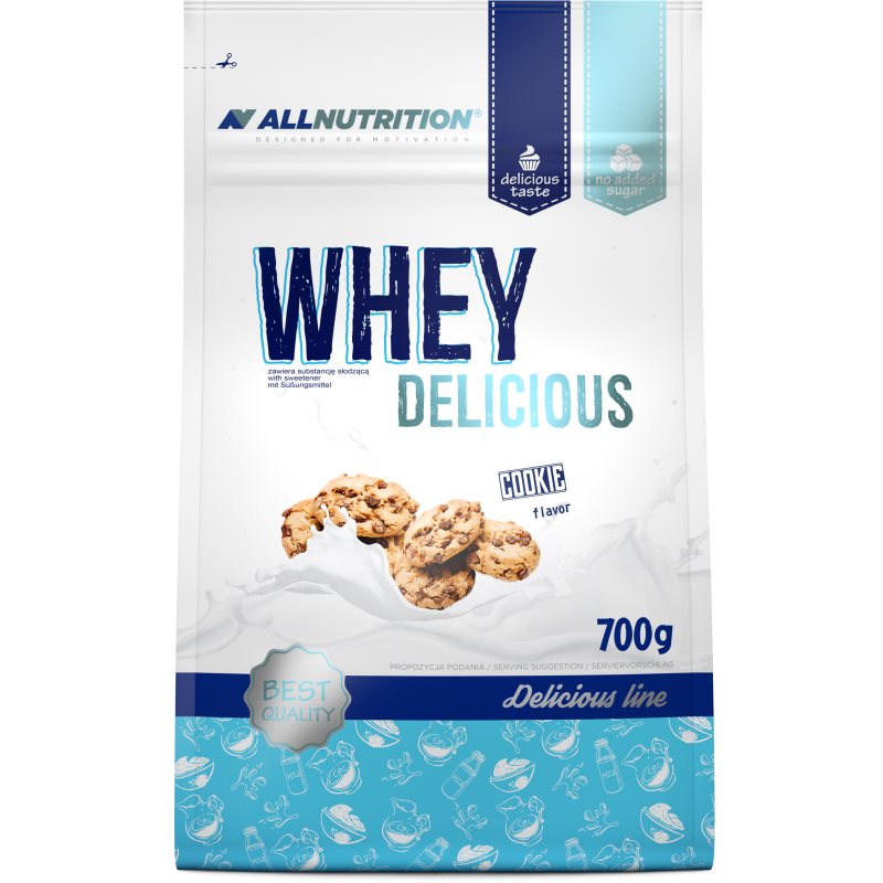 Allnutrition Whey Delicious syrovátkový protein příchuť Cookies 700 g