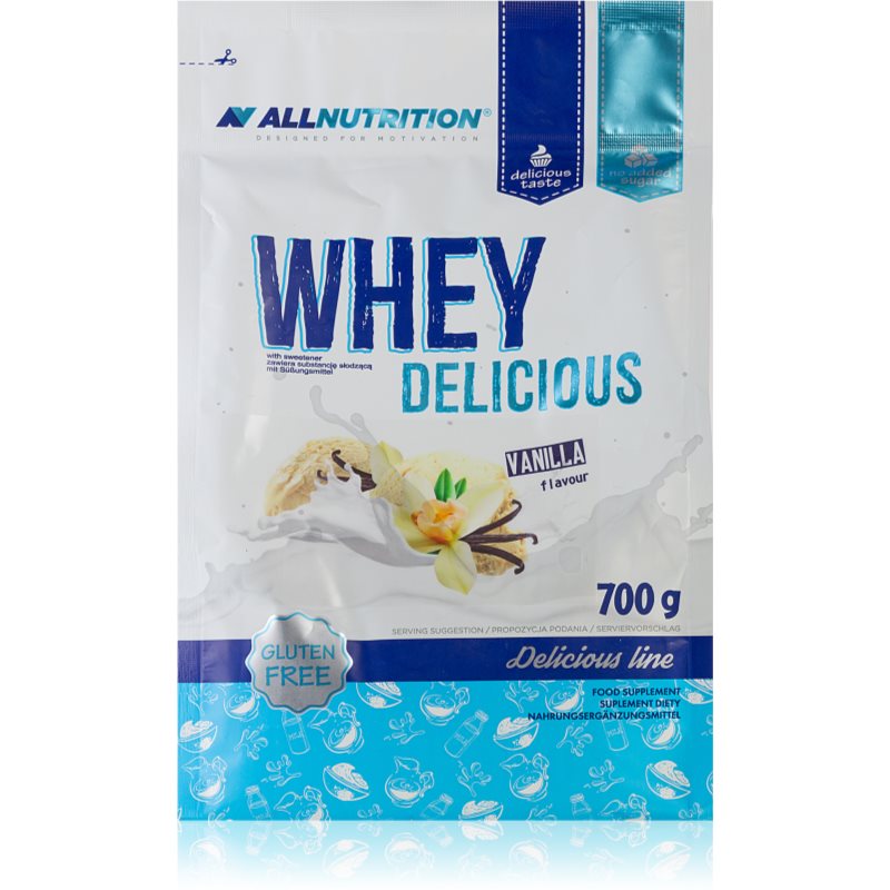 Allnutrition Whey Delicious srvátkový proteín príchuť Vanilla 700 g