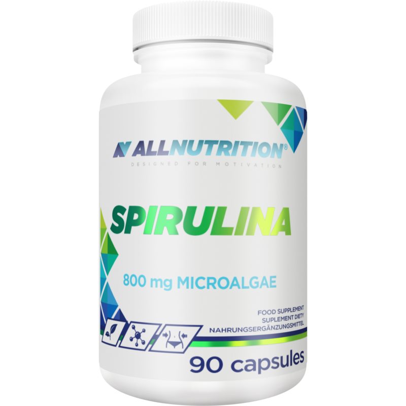 Allnutrition Spirulina kapsuly na podporu detoxikácie organizmu 90 cps