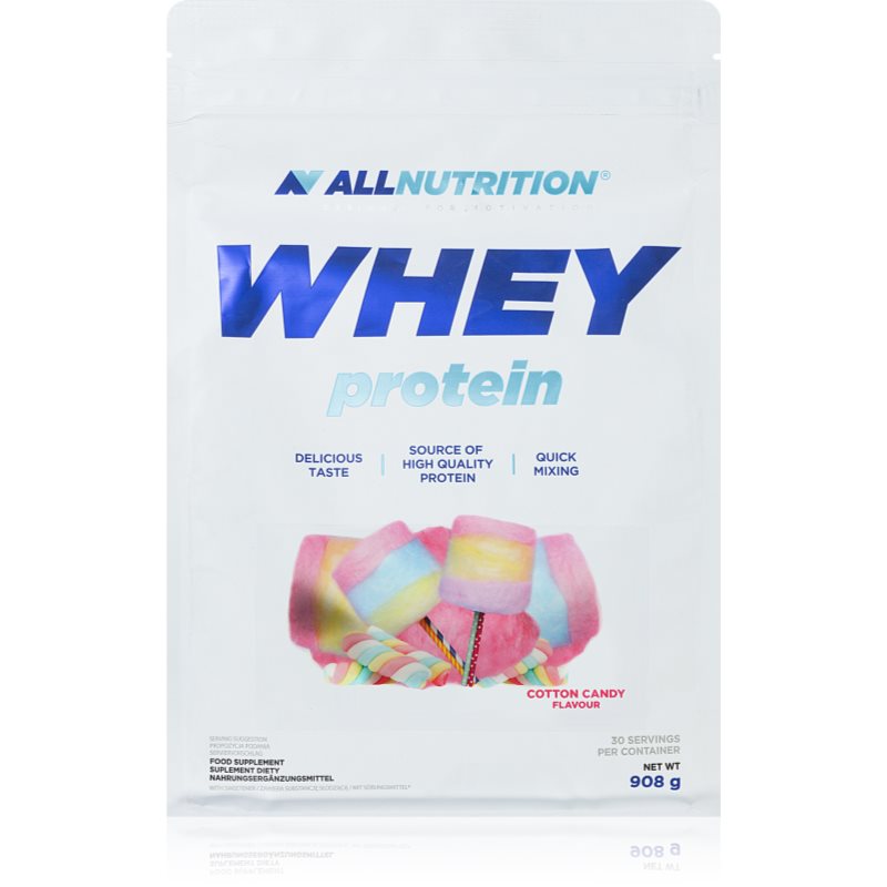 Allnutrition Whey Protein srvátkový proteín príchuť Cotton Candy 908 g