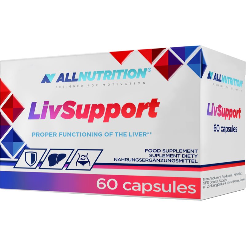 E-shop Allnutrition LivSupport kapsle pro podporu funkce jater 60 cps
