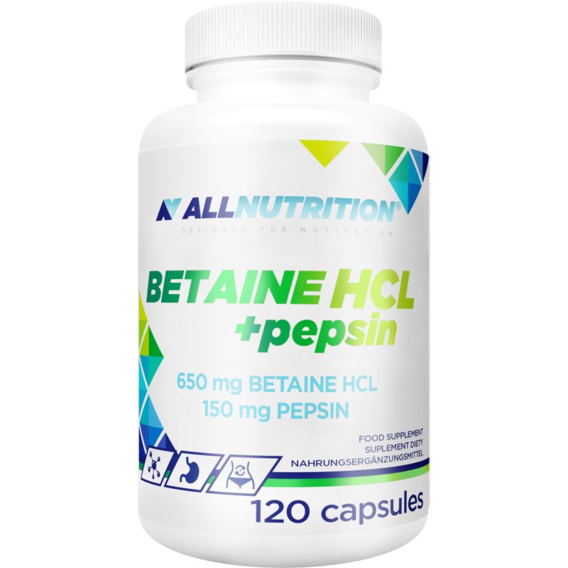 Allnutrition Betaine HCl + Pepsin podpora trávenia 120 cps