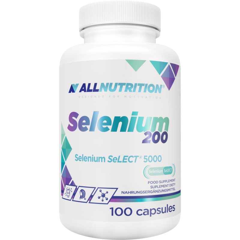 Allnutrition Selenium 200 kapsle pro krásné vlasy, pleť a nehty 100 cps