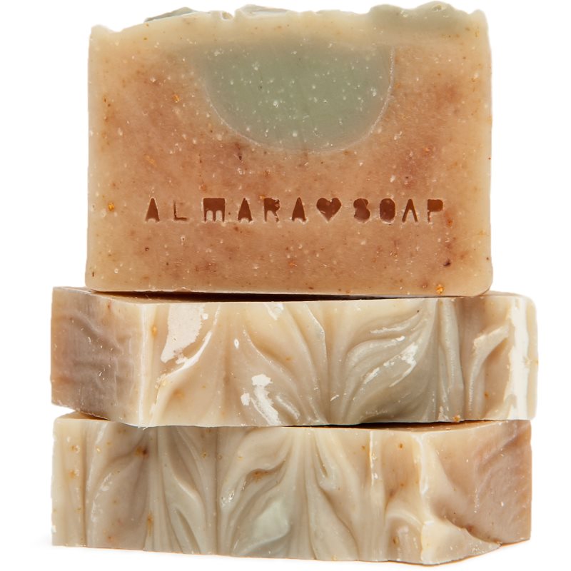 E-shop Almara Soap Natural Lemon Tea Tree přírodní tuhé mýdlo pro mastnou a problematickou pleť 90 g