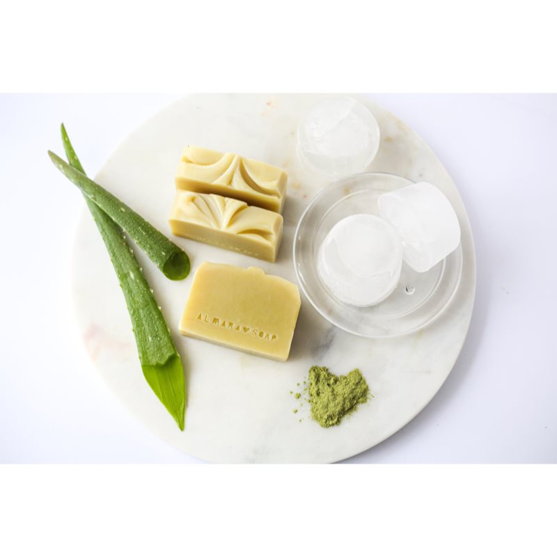 Almara Soap Natural Aloe Vera handgemachte Seife 90 g