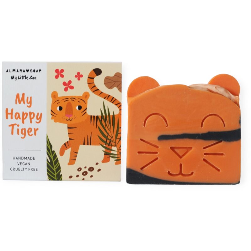 Almara Soap For Kids My Happy Tiger ručne vyrobené mydlo pre deti 100 g