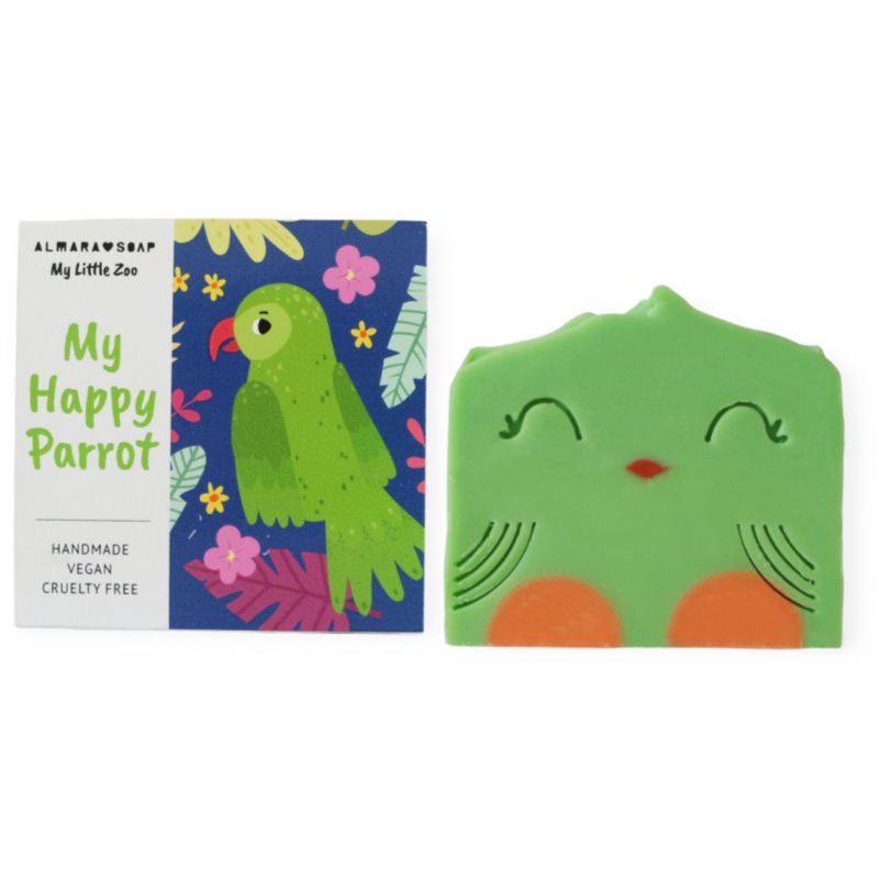 Almara Soap For Kids My Happy Parrot ročno izdelano milo za otroke 100 g